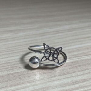 Anillo de nudo místico - Imagen 1